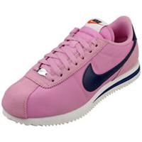 Nike Cortez Womens Fashion Trainers in Pink Navy - 5.5 UK