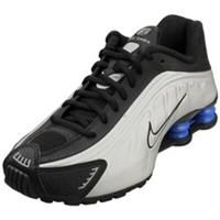 Nike Shox R4 Womens Fashion Trainers in Black Silver - 4.5 UK