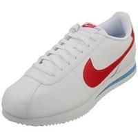 NIKE Men/'s Cortez Sneaker, White Varsity Red Varsity Blue, 8.5 UK