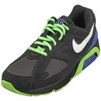 Nike Air 180 Qs Mens Fashion Trainers in Black Green - 9 UK