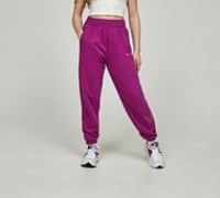Nike Girls Shine Club Fleece Loose Pant - Purple - Size M/G