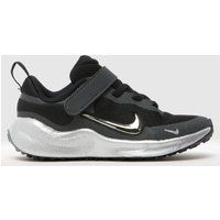 Nike black multi revolution 7 se Girls Junior trainers