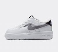 Nike Nursery Air Force 1 Low Easy On Trainer - White - Size 4.5