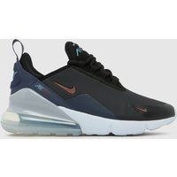 Nike black multi air max 270 Boys Youth trainers