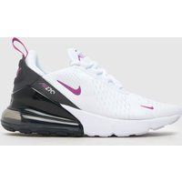 Nike white multi air max 270 Girls Youth trainers