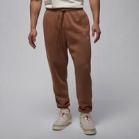 Nike Jordan Brooklyn Fleece Men's Trousers - Brown - Cotton/Polyester