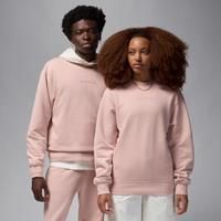 Nike Air Jordan Wordmark Men's Fleece Crew-Neck Sweatshirt - Pink - Cotton