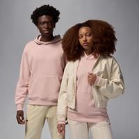 Nike Air Jordan Wordmark Men's Fleece Pullover Hoodie - Pink - Cotton