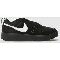 Nike black & white c1ty Youth trainers