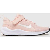Nike pink multi revolution 7 Girls Junior trainers