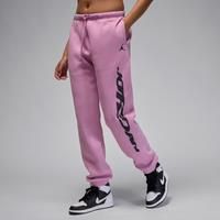 Nike Jordan Brooklyn Fleece Women's Trousers - Purple - Cotton/Polyester