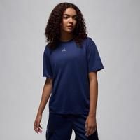 Nike Jordan Sport Women's Diamond Short-Sleeve Top - Blue - Polyester/Cotton/Rayon