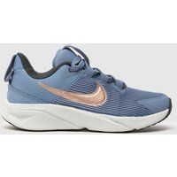 Nike grey star runner 4 Girls Junior trainers