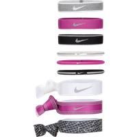 Nike Mixed Hairbands (9 Pack) - White
