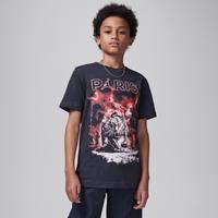 Nike Jordan Older Kids' Lightning Paris Saint-Germain T-Shirt - Black - Cotton