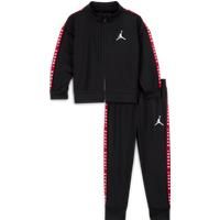 Nike Air Jordan Baby (1224M) 2-Piece Tricot Set - Black - Polyester