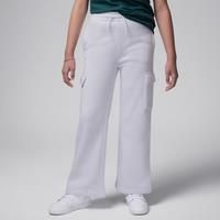 Nike Jordan Y2K Older Kids' Fleece Cargo Trousers - Grey - Cotton