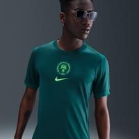 Nigeria 2025 Stadium Home (Women's Team) Men's Nike Dri-FIT Soccer Replica Jersey - Blue - Polyester