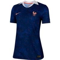 FFF 2025 Match Home (Women's Team) Women's Nike Dri-FIT ADV Football Authentic Shirt - Blue - Polyester