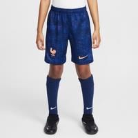 FFF 2025/26 Stadium Home Older Kids' Nike Dri-FIT Football Replica Shorts - Blue - Polyester