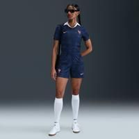 FFF 2025/26 Stadium Home Women's Nike Dri-FIT Football Replica Shorts - Blue - Polyester