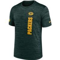 Green Bay Packers Sideline Velocity Men's Nike Dri-FIT NFL T-Shirt - Green - Polyester