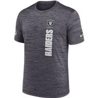 Las Vegas Raiders Sideline Velocity Men's Nike Dri-FIT NFL T-Shirt - Black - Polyester
