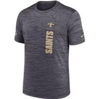 New Orleans Saints Sideline Velocity Men's Nike Dri-FIT NFL T-Shirt - Black - Polyester