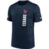 Houston Texans Sideline Velocity Men's Nike Dri-FIT NFL T-Shirt - Blue - Polyester