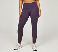 Nike Womens One Dri-FIT High-Rise Legging - Purple - Size S