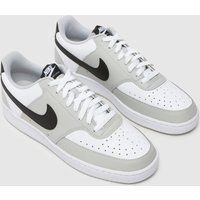 Nike court vision trainers in grey & black