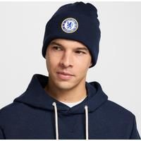 Chelsea F.C. Peak Beanie - Blue - Polyester/Nylon