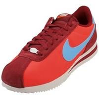 Nike Cortez Womens Fashion Trainers in Red Blue - 6 UK