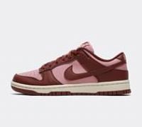 Nike Womens Dunk Low Trainer - Red - Size 5