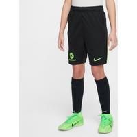 Australia Academy Pro Older Kids' Nike Dri-FIT Football Knit Shorts - Black - Polyester