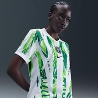 Nigeria 2025 Stadium Away (Women's Team) Women's Nike Dri-FIT Football Replica Shirt - White - Polyester