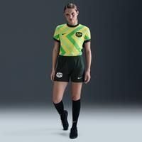 Australia 2025/26 Stadium Home Women's Nike Dri-FIT Football Replica Shorts - Green - Polyester