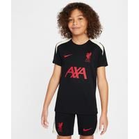Liverpool F.C. Strike Special Edition Older Kids' Nike Dri-FIT Football Short-Sleeve Knit Top - Black - Polyester
