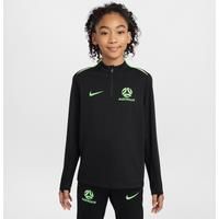 Australia Academy Pro Older Kids' Nike Dri-FIT Football Knit Drill Top - Black - Polyester