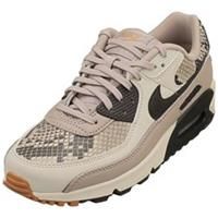 Nike Air Max 90 Se Womens Fashion Trainers in Malt Velvet Brown - 6 UK