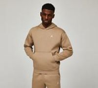 Jordan Brooklyn Fleece Overhead Hoodie - Brown - Size XS