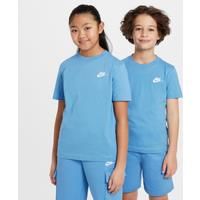 Nike Sportswear Older Kids' T-Shirt - Blue - Cotton