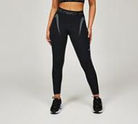 Nike Womens Dri-FIT Medium-Rise 7/8 Legging - Black - Size S