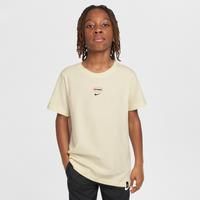 Liverpool F.C. Air Max Older Kids' Nike Football T-Shirt - White - Cotton