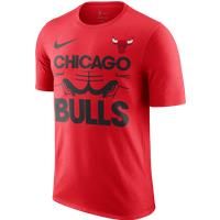 Chicago Bulls Courtside Men's Nike NBA T-Shirt - Red - Cotton