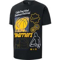 Golden State Warriors Courtside Men's Nike NBA Max90 T-Shirt - Black - Cotton