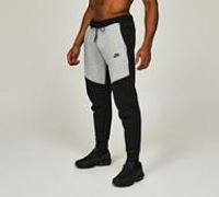 Nike Tech Fleece Colour Block Jogger - Grey - Size XS