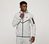 Nike Tech Fleece Windrunner Full Zip Hoodie - Grey - Size XL