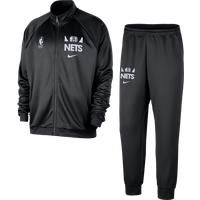 Brooklyn Nets Club Courtside Men's Nike NBA Tracksuit - Black - Polyester