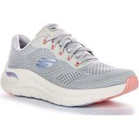 Skechers ARCH FIT 2.0 BIG LEAGUE, Women/'s Sneaker, Gray, 5 UK